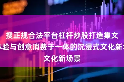 搜正规合法平台杠杆炒股打造集文化体验与创意消费于一体的沉浸式文化新场景