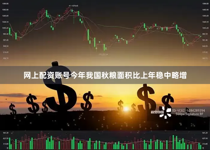 网上配资账号今年我国秋粮面积比上年稳中略增