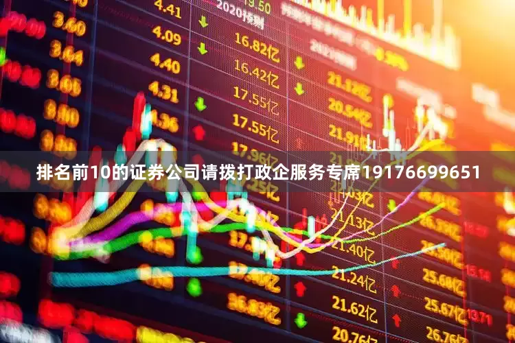 排名前10的证券公司请拨打政企服务专席19176699651